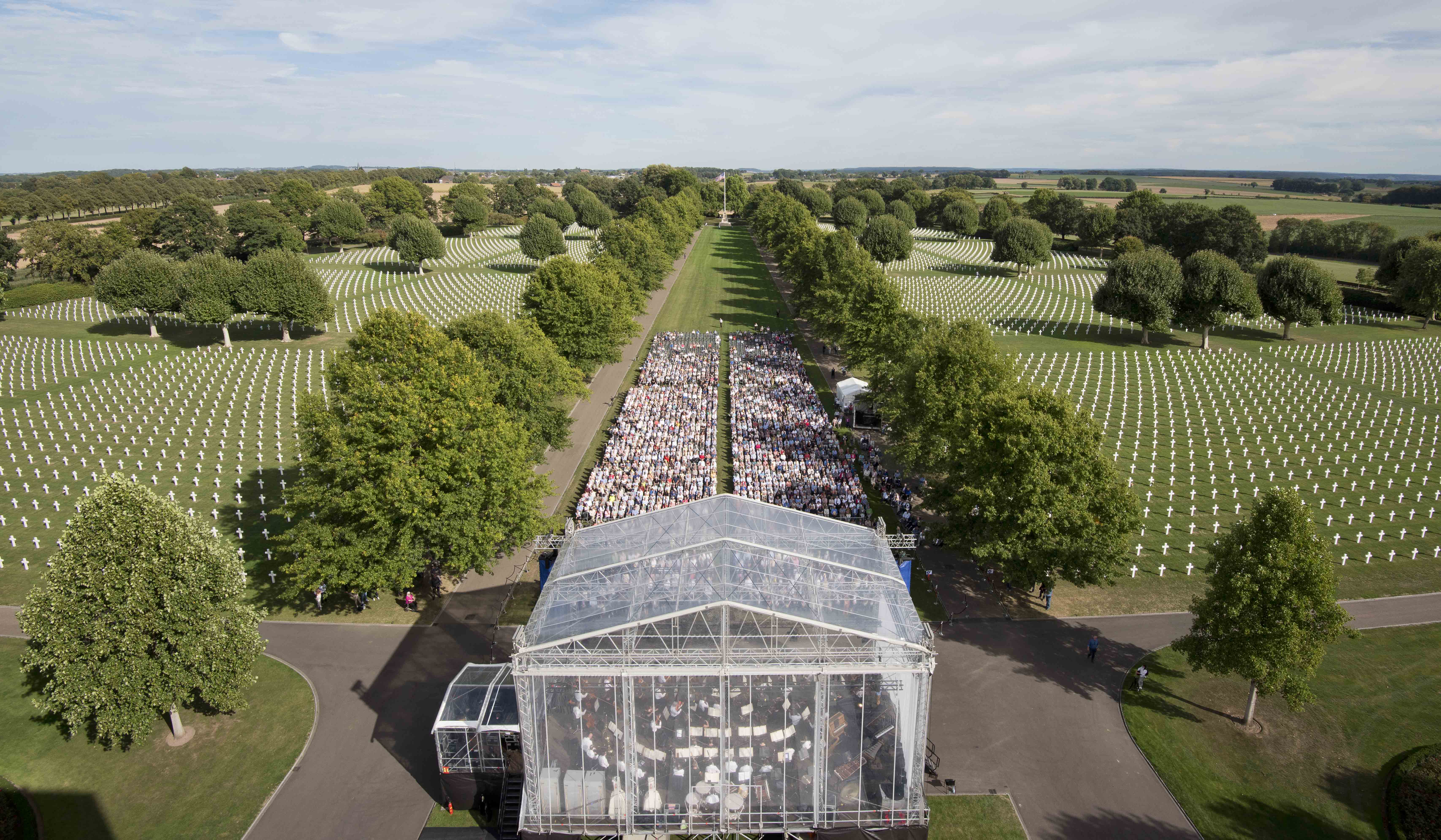 Liberation Concert, Netherlands American Cemetery