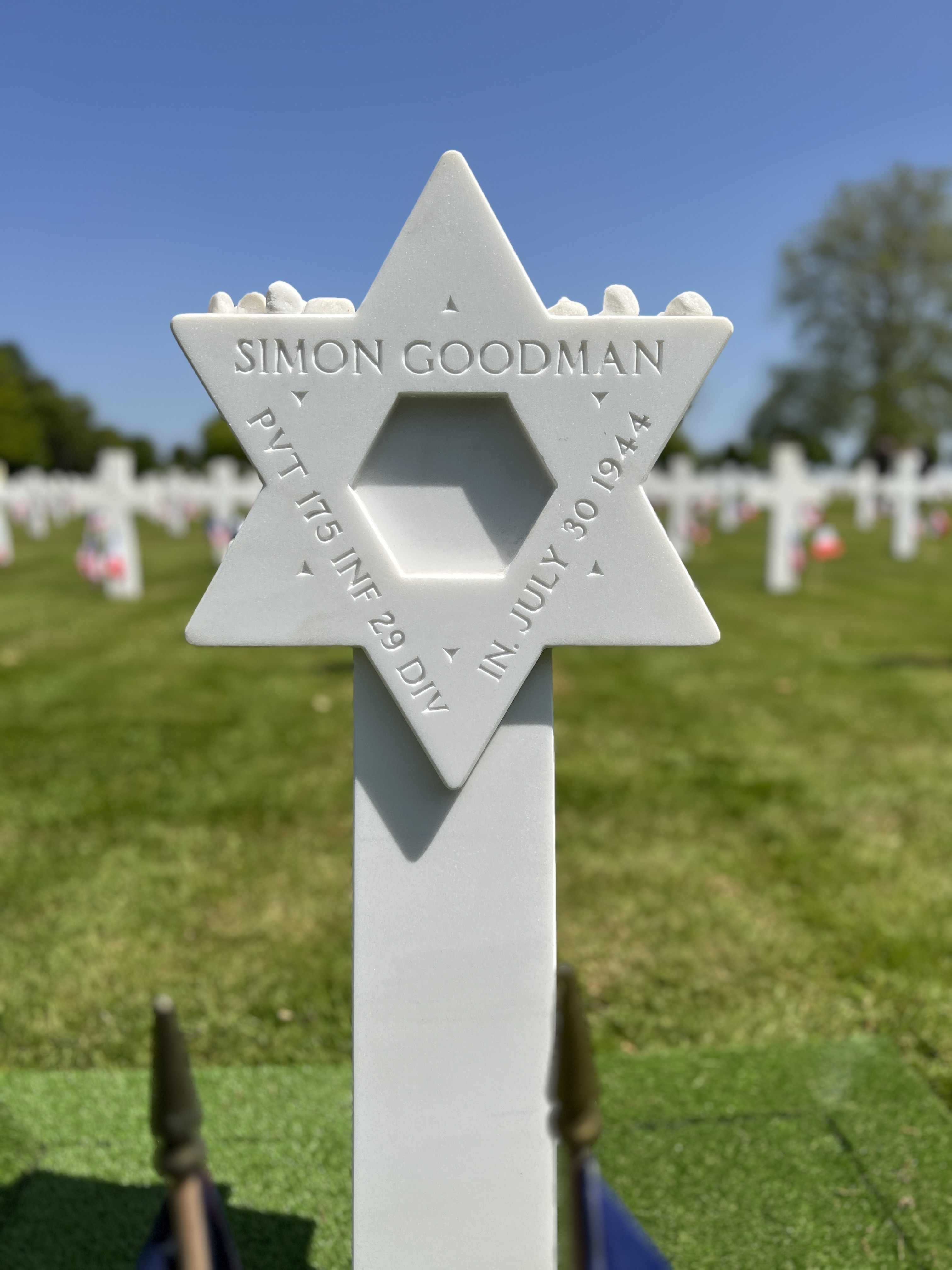 Pvt. Simon Goodman. Credits: ABMC