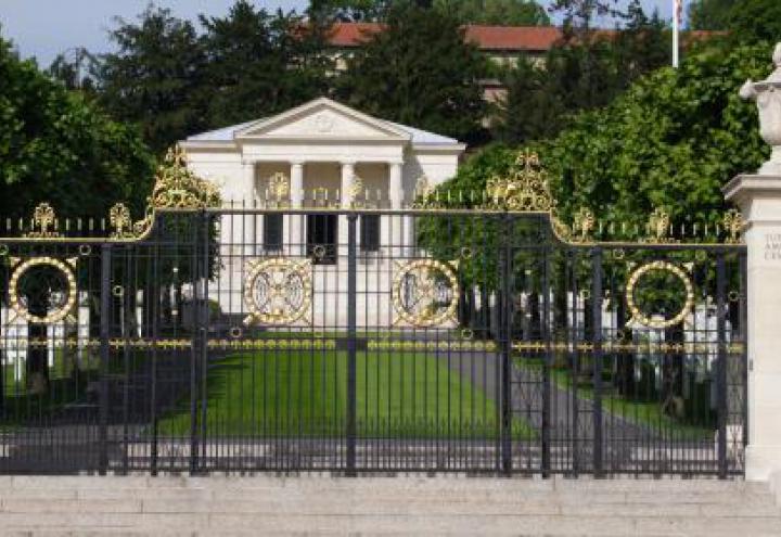 Entrance to Suresnes American Cemetery