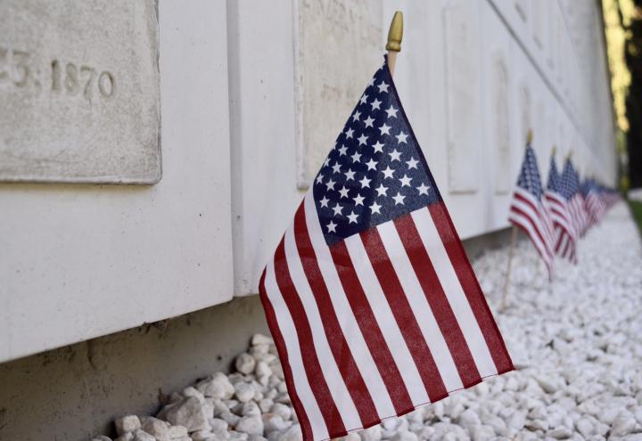 Memorial Day 2020: Flags at Mexico City National Cemetery ©U.S. Embassy