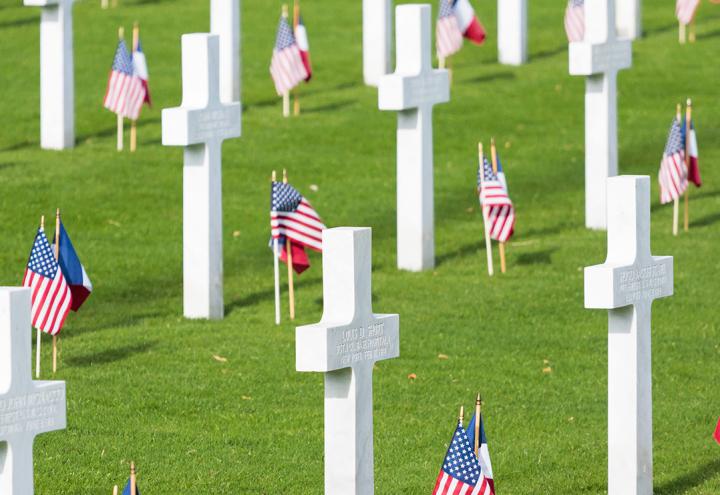 Memorial Day flag image