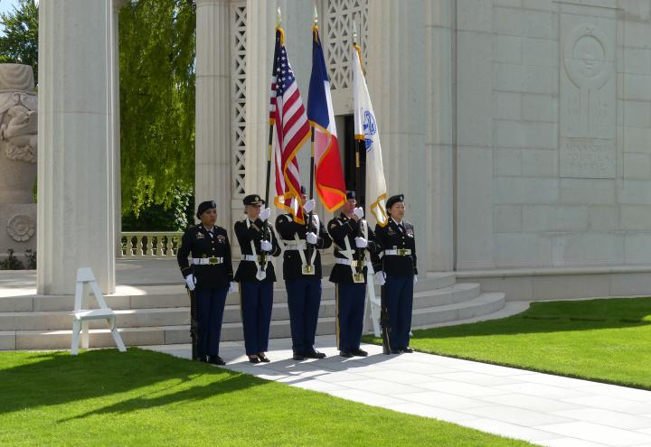 2019 Memorial Day ceremony at St. Mihiel American Cemetery, France.