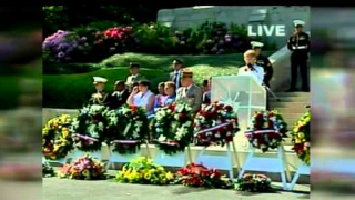 Memorial Day Ceremony at Aisne-Marne American Cemetary