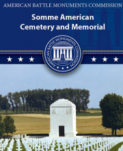 Somme American Cemetery brochure