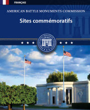 Front of Commemorative Site booklet in French