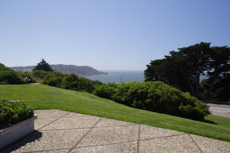 View from the West Coast Memorial