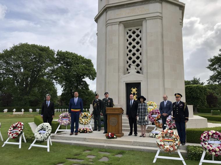 Memorial Day 2020 Official Party at Flanders Field American Cemetery