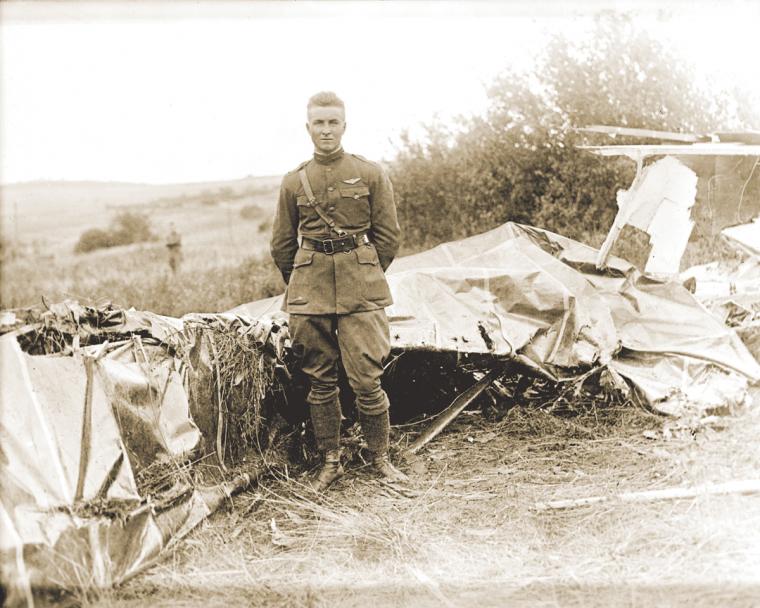 2nd Lt. Frank Luke, Jr. shot down 18 German planes and balloons in 17 days.