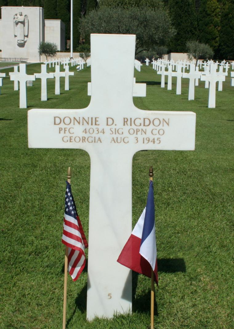 Rigdon, Donnie D.