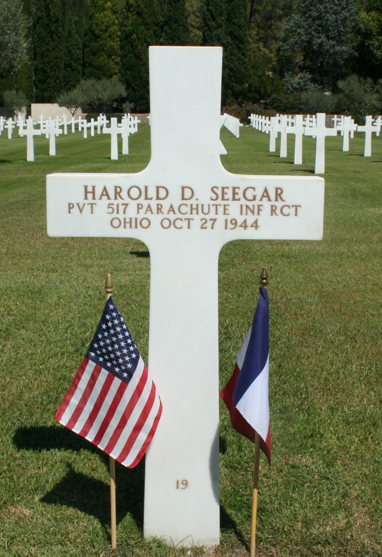 Seegar, Harold D.