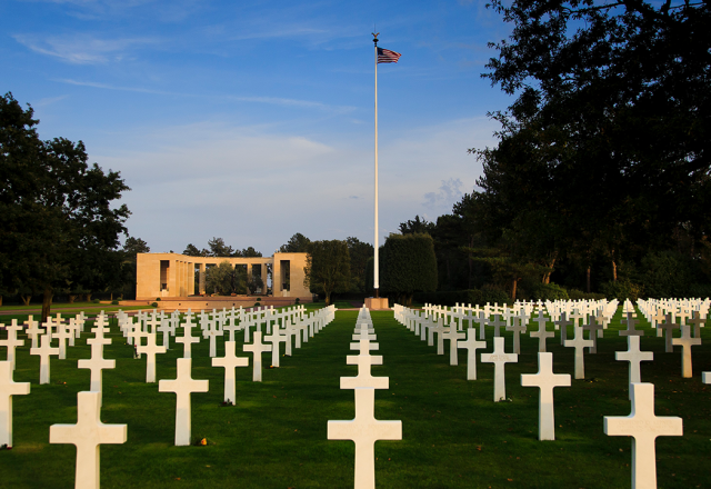 Normandy American Cemetery video